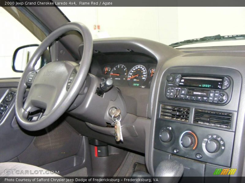 Flame Red / Agate 2000 Jeep Grand Cherokee Laredo 4x4