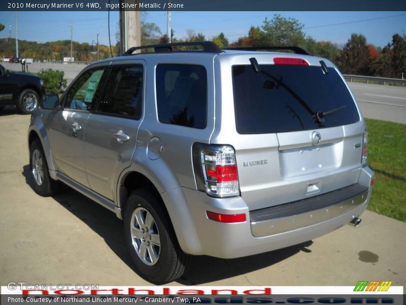 Ingot Silver Metallic / Stone 2010 Mercury Mariner V6 4WD