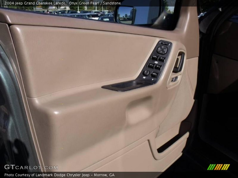 Onyx Green Pearl / Sandstone 2004 Jeep Grand Cherokee Laredo