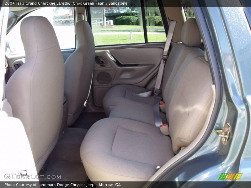 Onyx Green Pearl / Sandstone 2004 Jeep Grand Cherokee Laredo