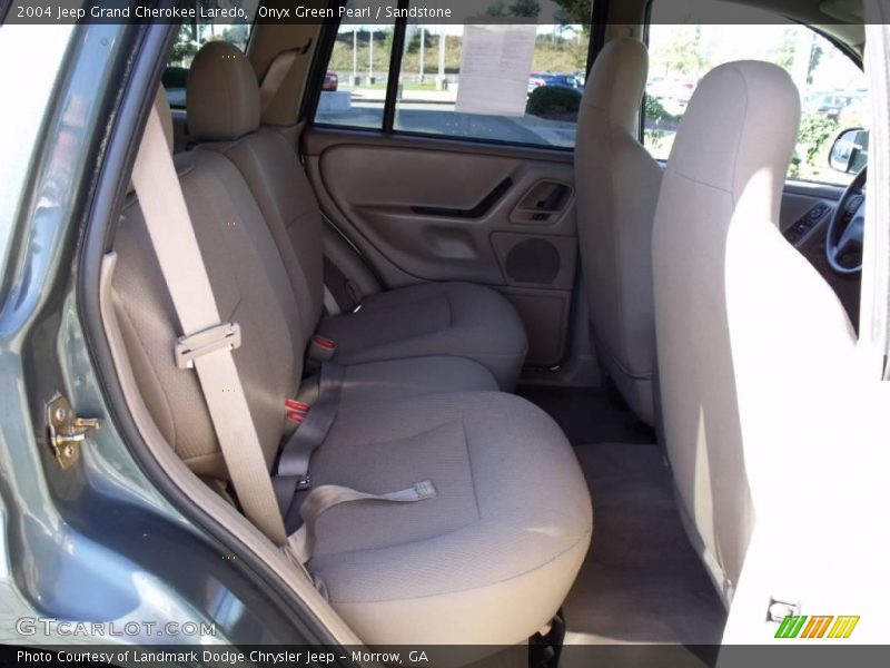Onyx Green Pearl / Sandstone 2004 Jeep Grand Cherokee Laredo