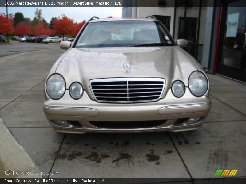 Desert Silver Metallic / Java 2003 Mercedes-Benz E 320 Wagon