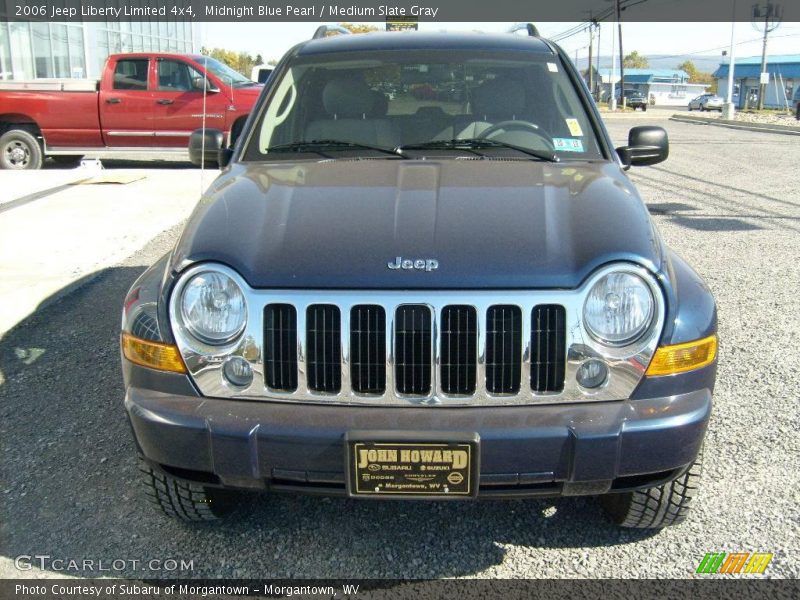 Midnight Blue Pearl / Medium Slate Gray 2006 Jeep Liberty Limited 4x4