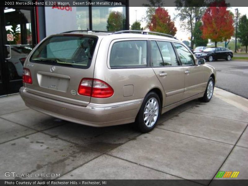 Desert Silver Metallic / Java 2003 Mercedes-Benz E 320 Wagon