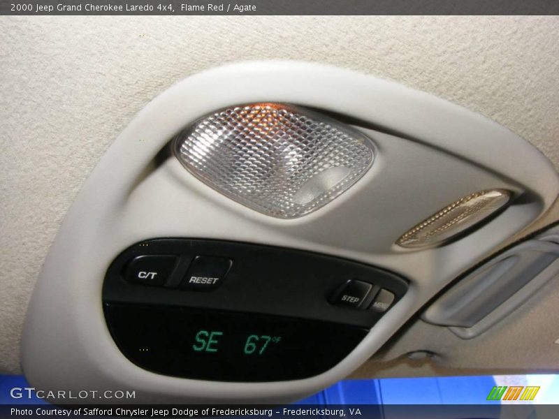 Flame Red / Agate 2000 Jeep Grand Cherokee Laredo 4x4