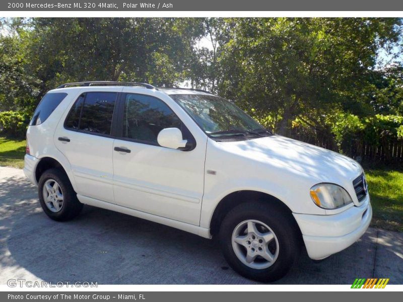 Polar White / Ash 2000 Mercedes-Benz ML 320 4Matic