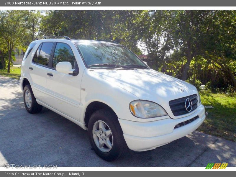 Polar White / Ash 2000 Mercedes-Benz ML 320 4Matic