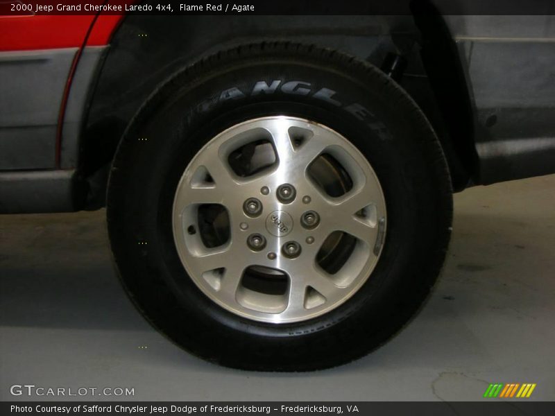 Flame Red / Agate 2000 Jeep Grand Cherokee Laredo 4x4