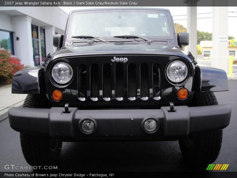 Black / Dark Slate Gray/Medium Slate Gray 2007 Jeep Wrangler Sahara 4x4