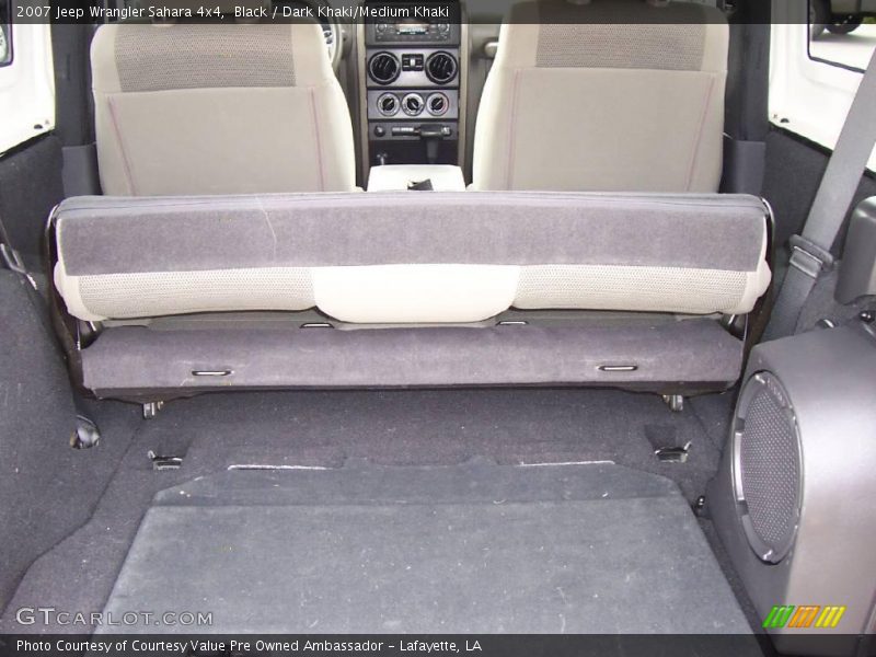 Black / Dark Khaki/Medium Khaki 2007 Jeep Wrangler Sahara 4x4