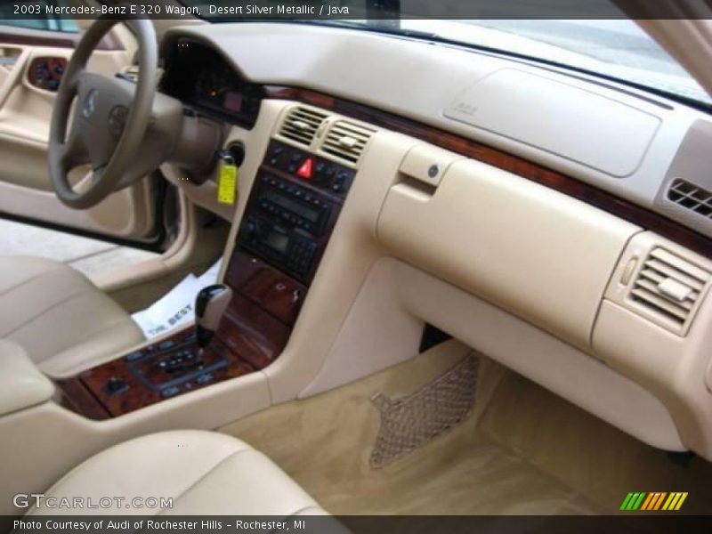 Desert Silver Metallic / Java 2003 Mercedes-Benz E 320 Wagon