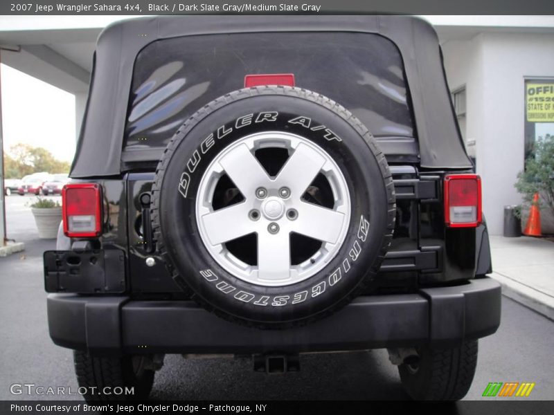 Black / Dark Slate Gray/Medium Slate Gray 2007 Jeep Wrangler Sahara 4x4