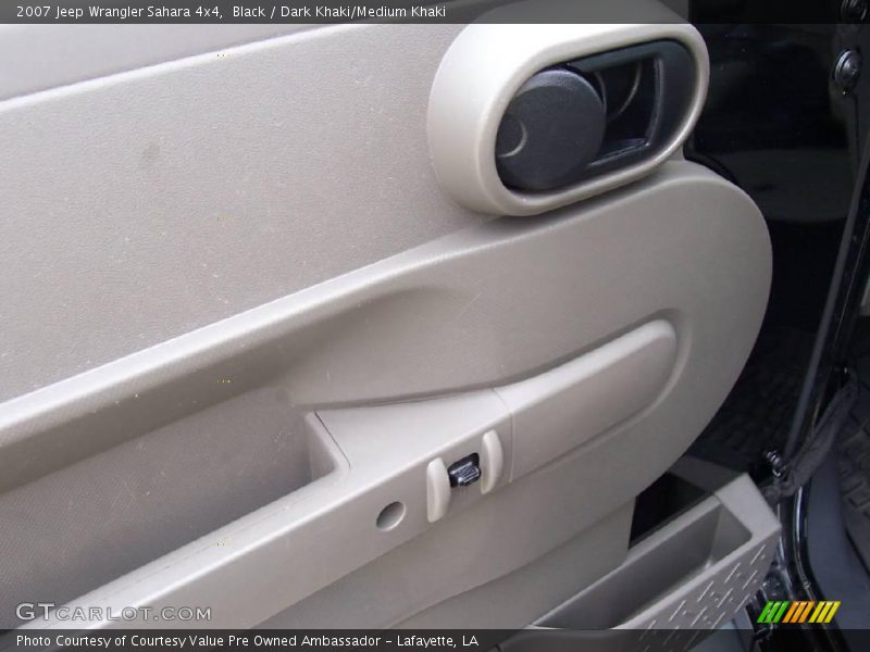 Black / Dark Khaki/Medium Khaki 2007 Jeep Wrangler Sahara 4x4