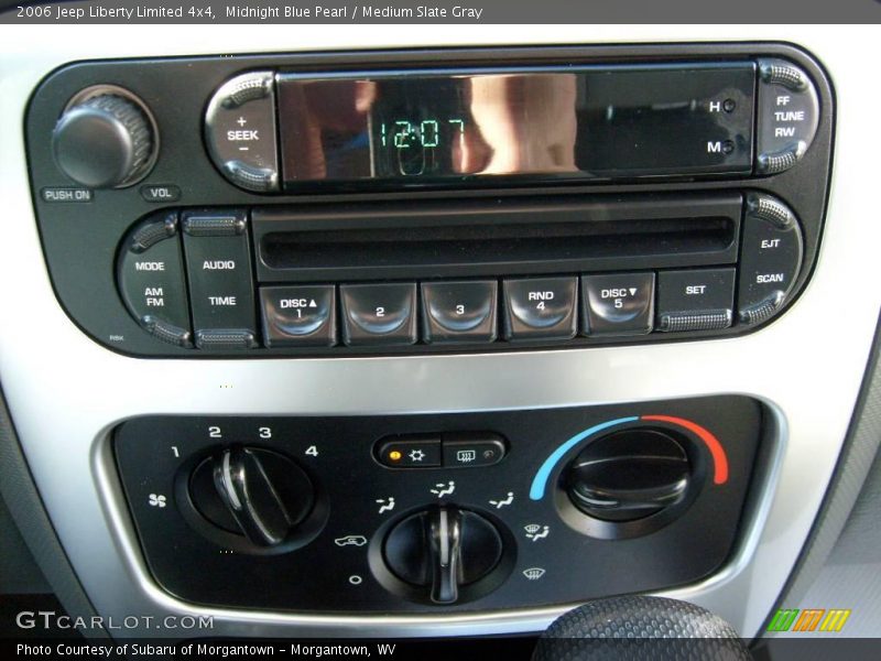 Midnight Blue Pearl / Medium Slate Gray 2006 Jeep Liberty Limited 4x4