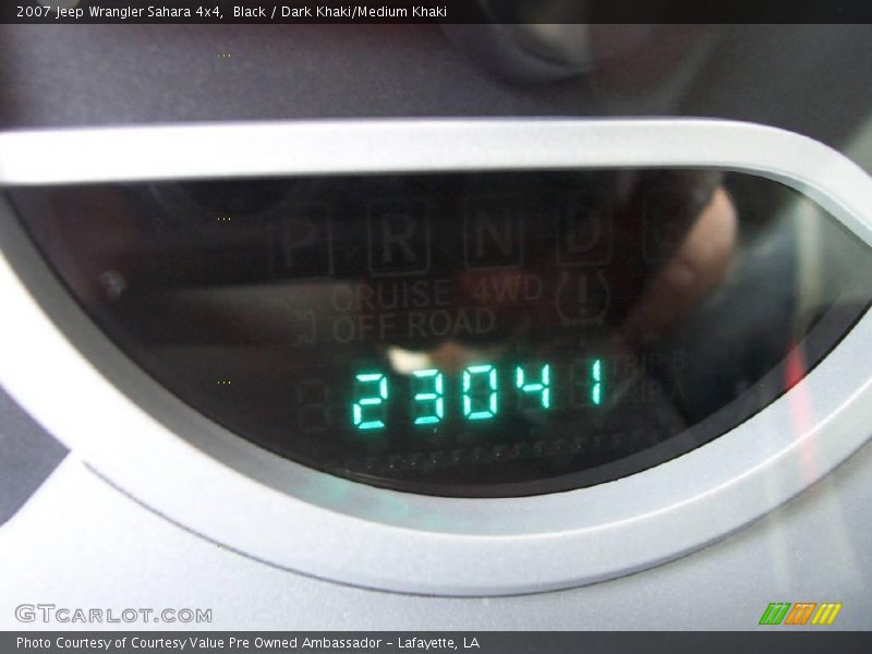 Black / Dark Khaki/Medium Khaki 2007 Jeep Wrangler Sahara 4x4