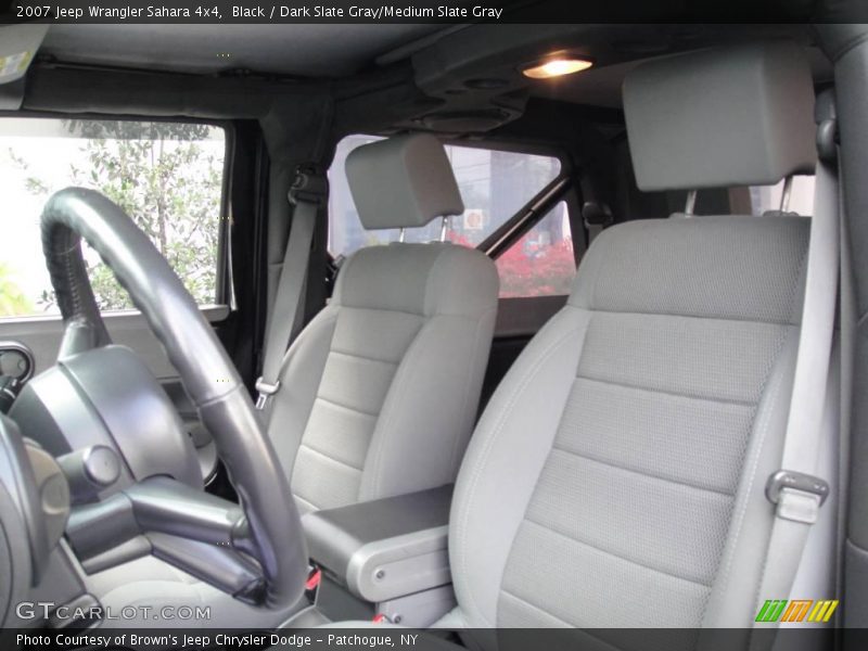 Black / Dark Slate Gray/Medium Slate Gray 2007 Jeep Wrangler Sahara 4x4