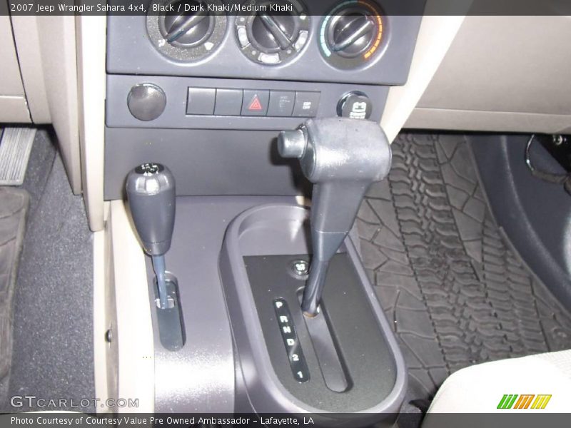 Black / Dark Khaki/Medium Khaki 2007 Jeep Wrangler Sahara 4x4