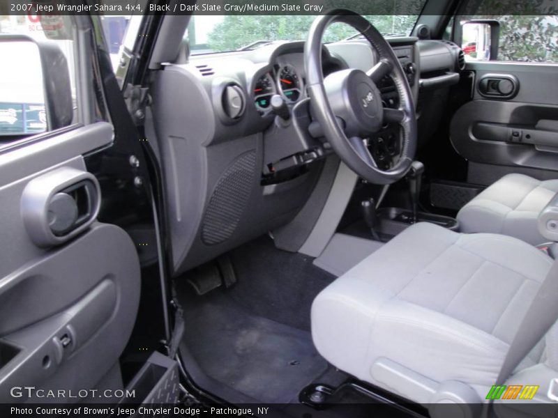 Black / Dark Slate Gray/Medium Slate Gray 2007 Jeep Wrangler Sahara 4x4