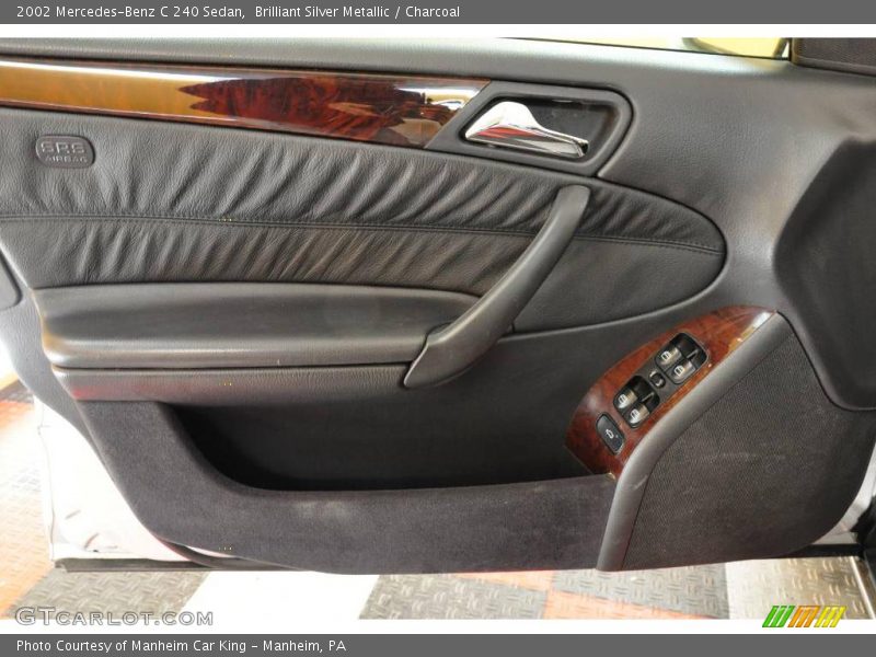 Brilliant Silver Metallic / Charcoal 2002 Mercedes-Benz C 240 Sedan