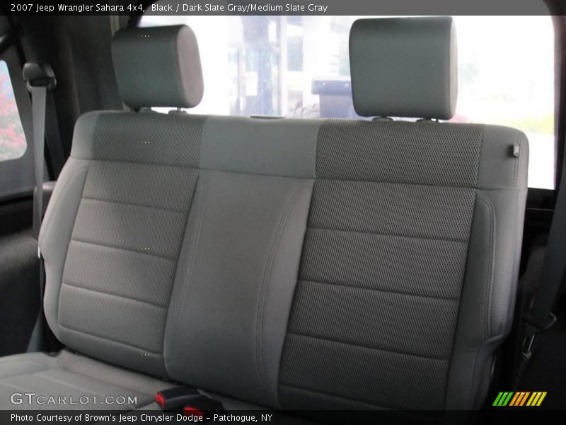 Black / Dark Slate Gray/Medium Slate Gray 2007 Jeep Wrangler Sahara 4x4