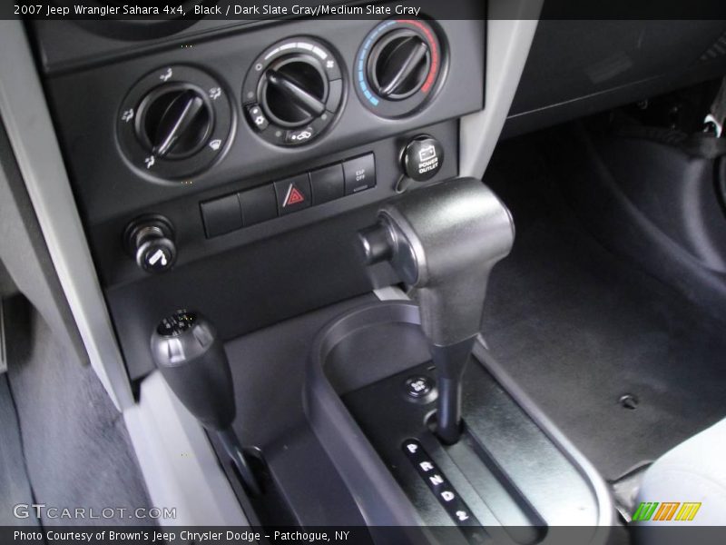 Black / Dark Slate Gray/Medium Slate Gray 2007 Jeep Wrangler Sahara 4x4