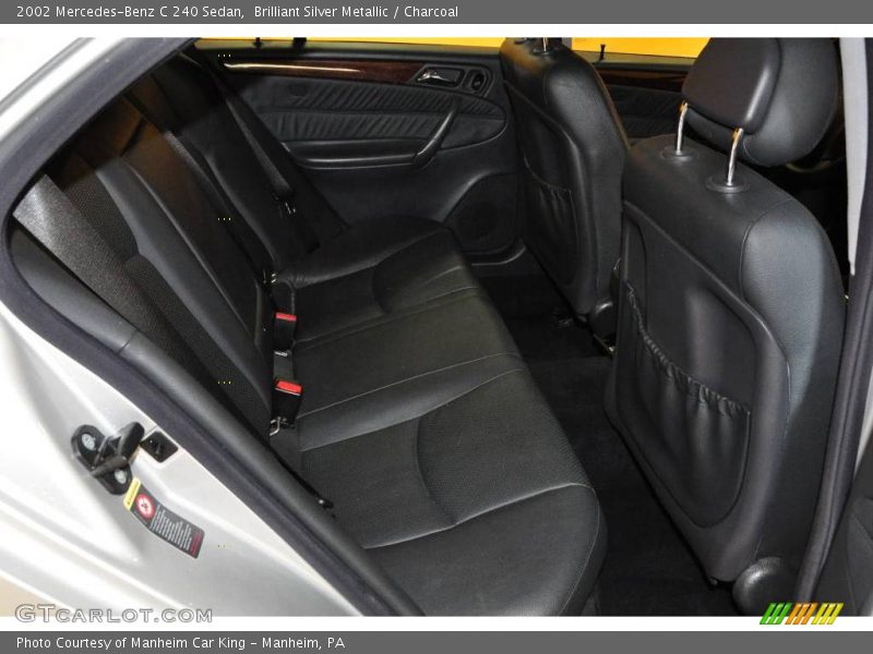 Brilliant Silver Metallic / Charcoal 2002 Mercedes-Benz C 240 Sedan