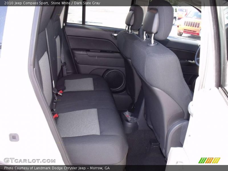 Stone White / Dark Slate Gray 2010 Jeep Compass Sport
