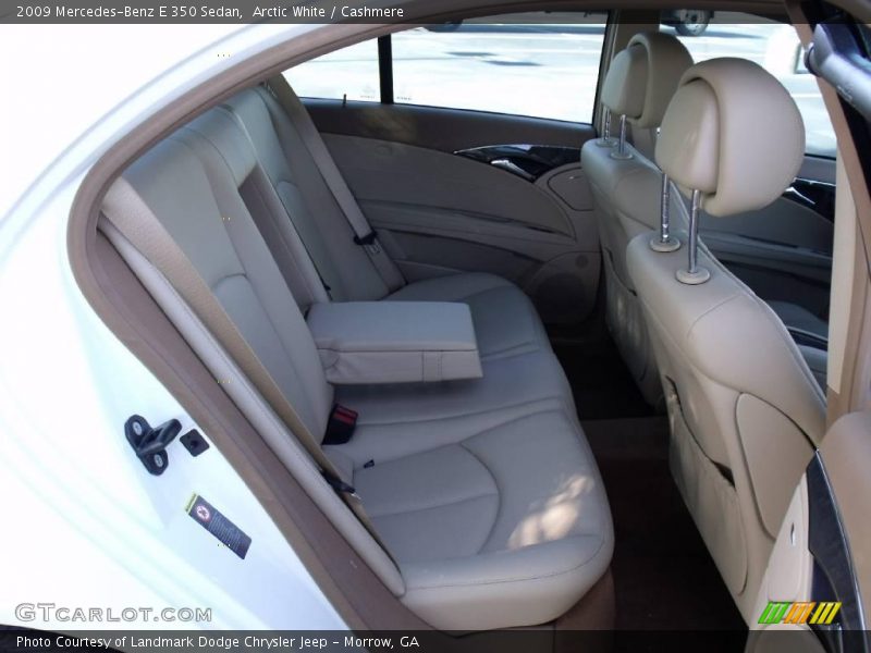 Arctic White / Cashmere 2009 Mercedes-Benz E 350 Sedan