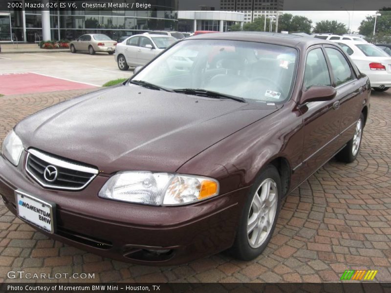 Chestnut Metallic / Beige 2002 Mazda 626 ES V6