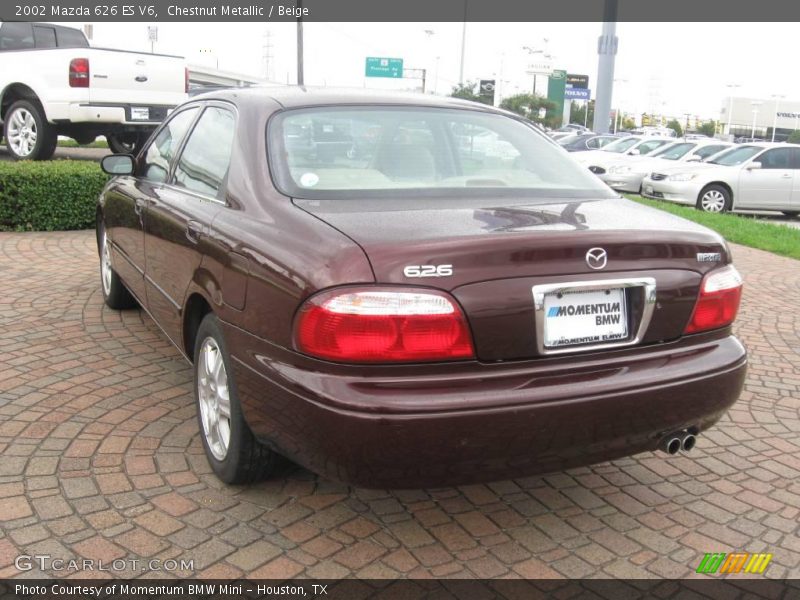 Chestnut Metallic / Beige 2002 Mazda 626 ES V6