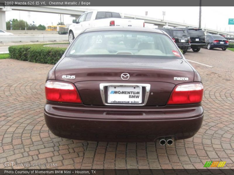 Chestnut Metallic / Beige 2002 Mazda 626 ES V6