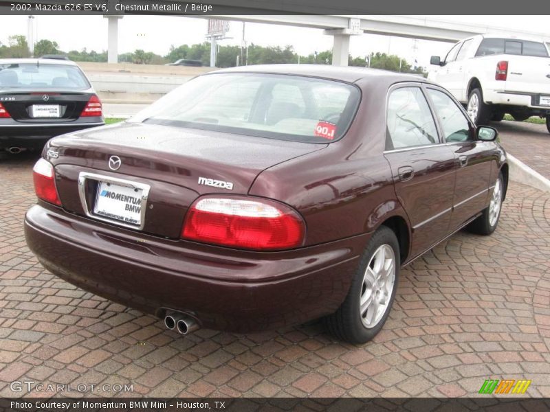 Chestnut Metallic / Beige 2002 Mazda 626 ES V6