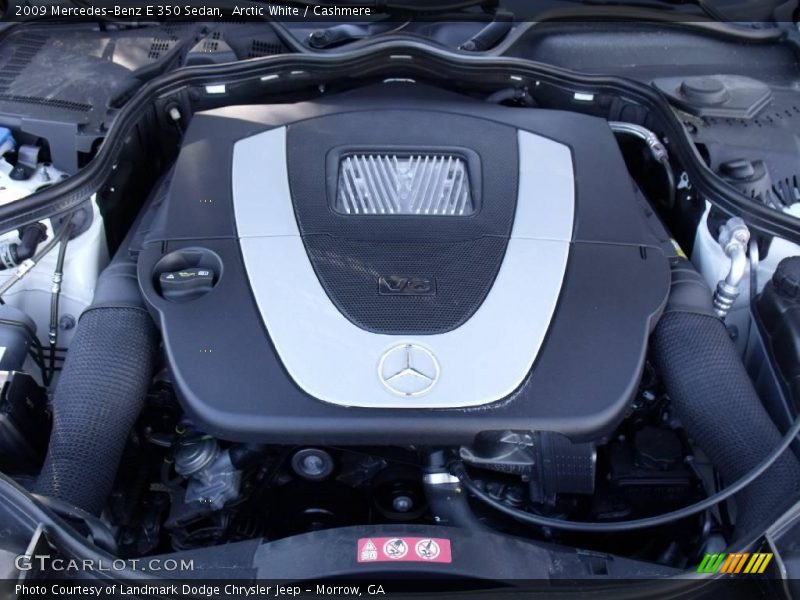 Arctic White / Cashmere 2009 Mercedes-Benz E 350 Sedan