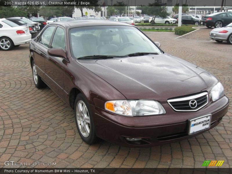 Chestnut Metallic / Beige 2002 Mazda 626 ES V6