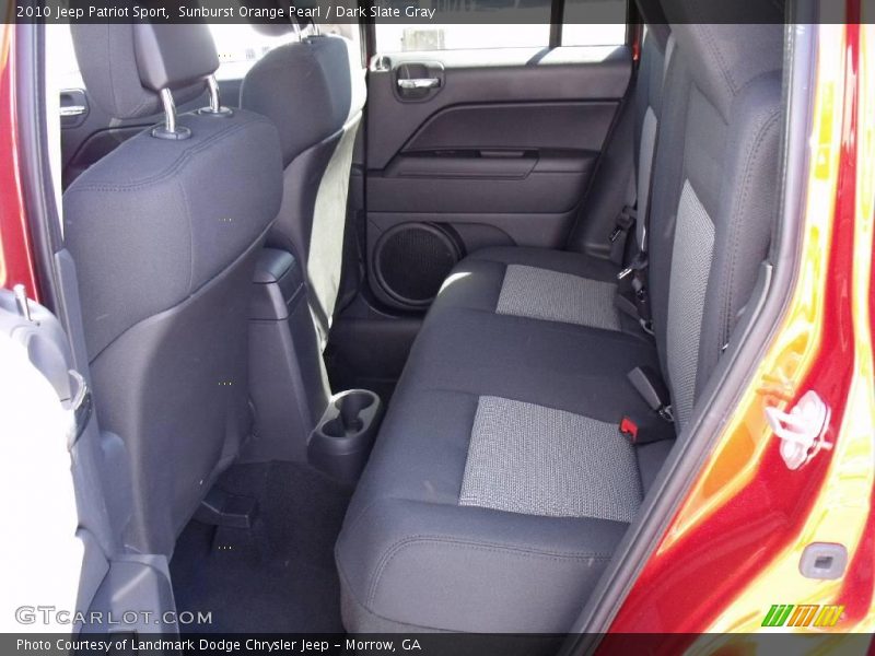 Sunburst Orange Pearl / Dark Slate Gray 2010 Jeep Patriot Sport