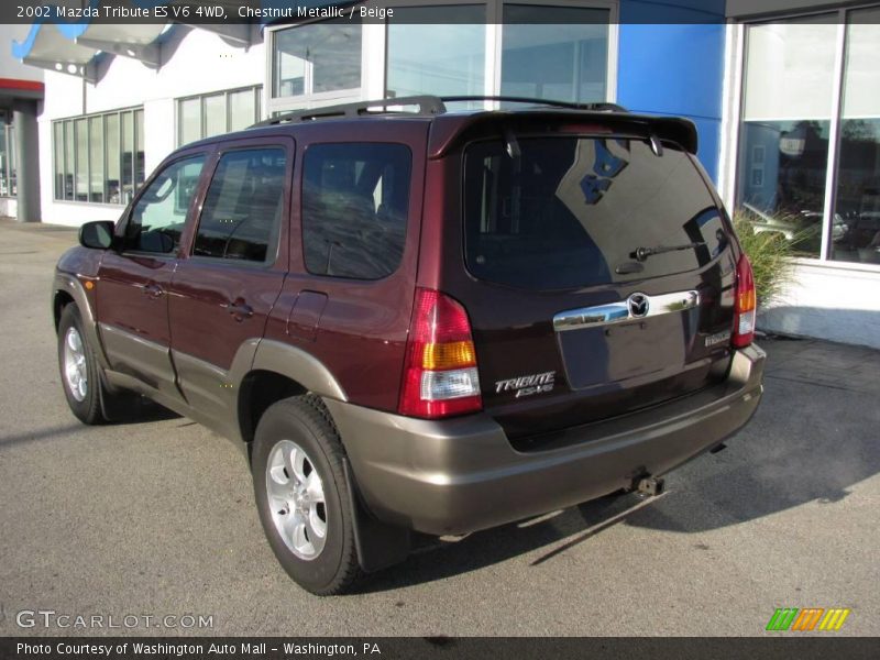 Chestnut Metallic / Beige 2002 Mazda Tribute ES V6 4WD