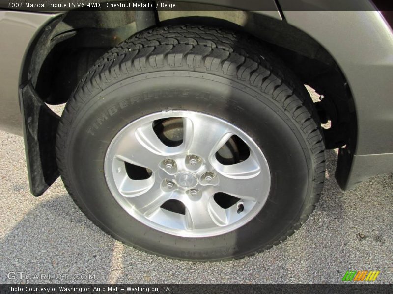 Chestnut Metallic / Beige 2002 Mazda Tribute ES V6 4WD