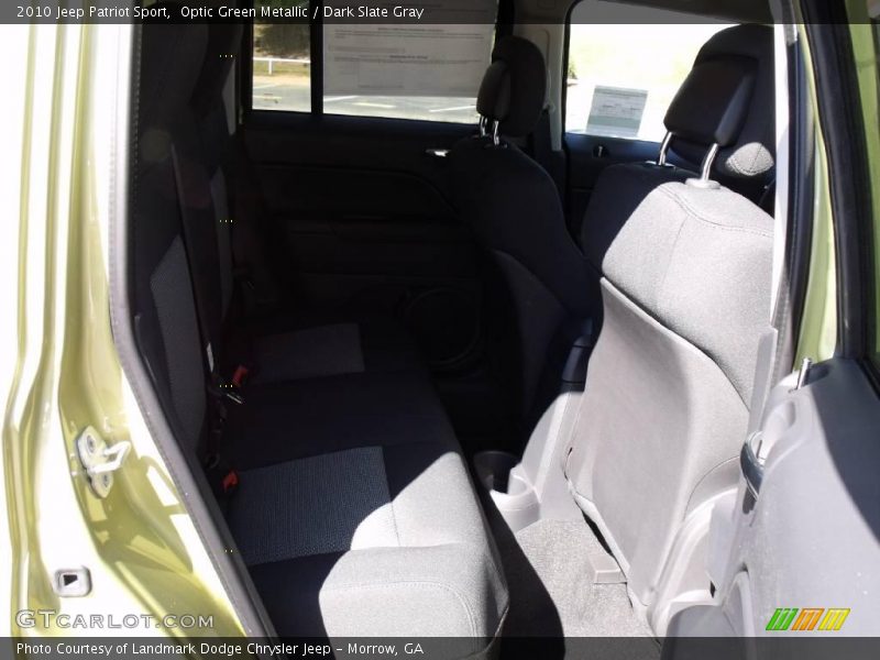 Optic Green Metallic / Dark Slate Gray 2010 Jeep Patriot Sport