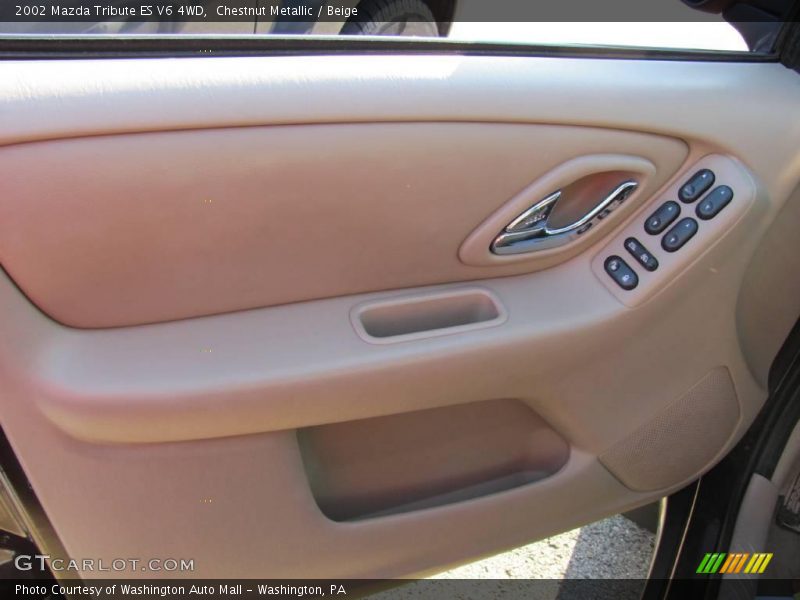 Chestnut Metallic / Beige 2002 Mazda Tribute ES V6 4WD
