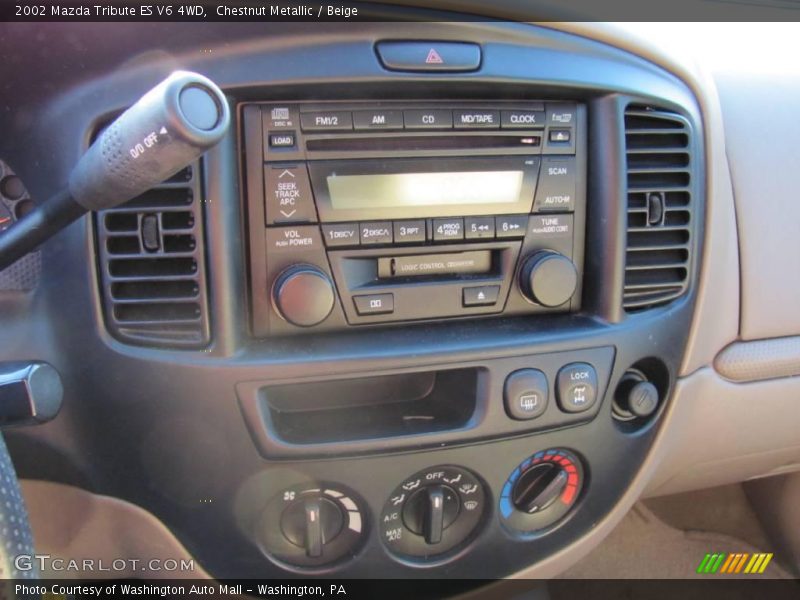 Chestnut Metallic / Beige 2002 Mazda Tribute ES V6 4WD