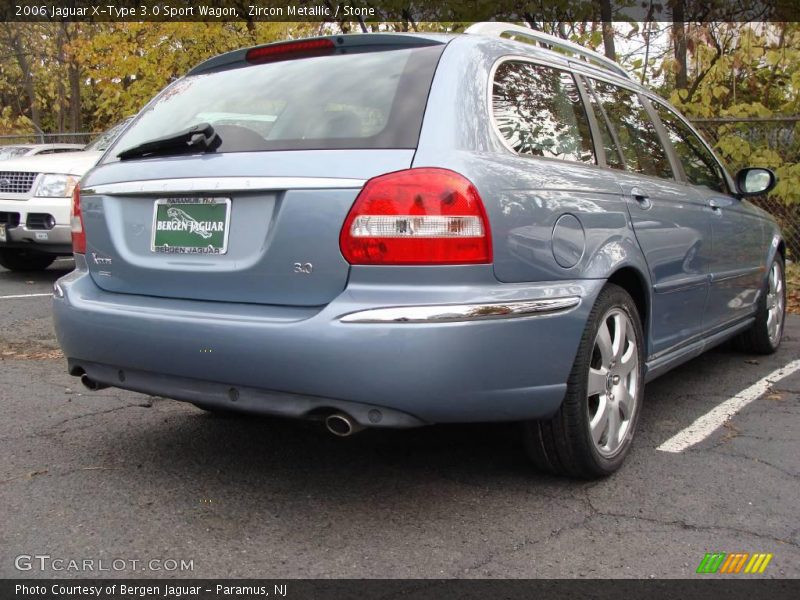 Zircon Metallic / Stone 2006 Jaguar X-Type 3.0 Sport Wagon