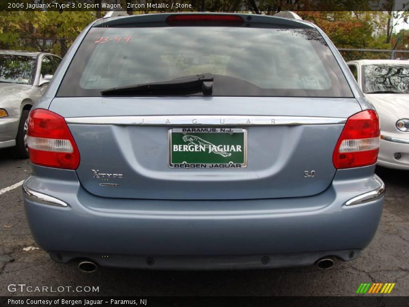 Zircon Metallic / Stone 2006 Jaguar X-Type 3.0 Sport Wagon