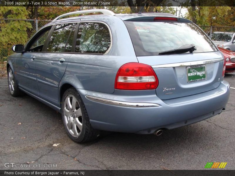 Zircon Metallic / Stone 2006 Jaguar X-Type 3.0 Sport Wagon
