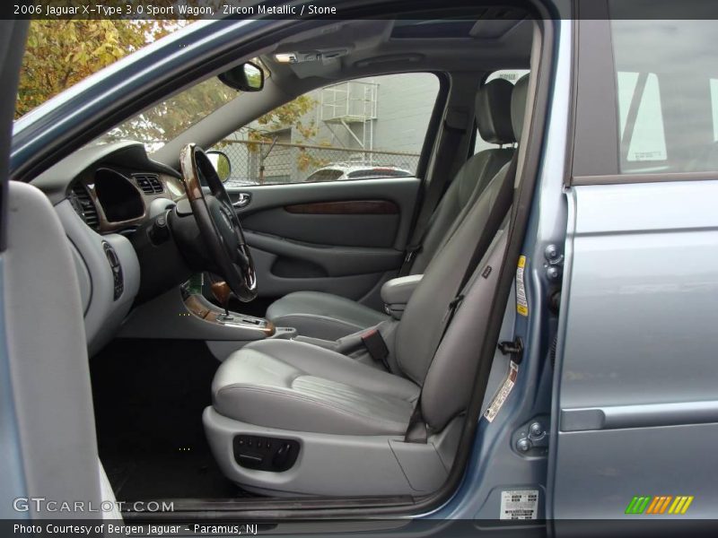 Zircon Metallic / Stone 2006 Jaguar X-Type 3.0 Sport Wagon