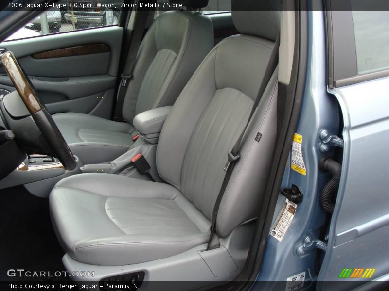 Zircon Metallic / Stone 2006 Jaguar X-Type 3.0 Sport Wagon