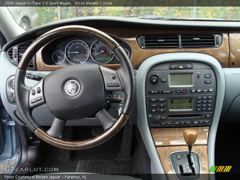 Zircon Metallic / Stone 2006 Jaguar X-Type 3.0 Sport Wagon