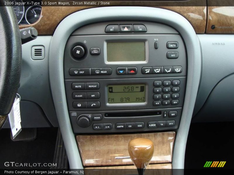 Zircon Metallic / Stone 2006 Jaguar X-Type 3.0 Sport Wagon