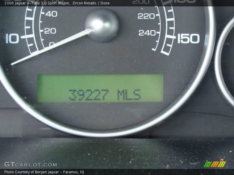 Zircon Metallic / Stone 2006 Jaguar X-Type 3.0 Sport Wagon
