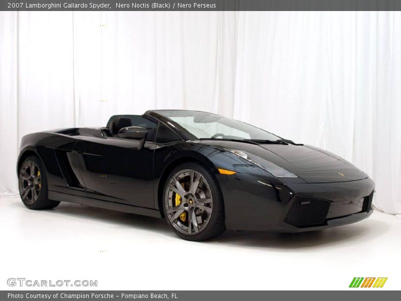 Nero Noctis (Black) / Nero Perseus 2007 Lamborghini Gallardo Spyder