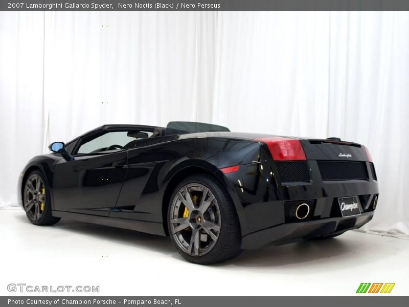 Nero Noctis (Black) / Nero Perseus 2007 Lamborghini Gallardo Spyder